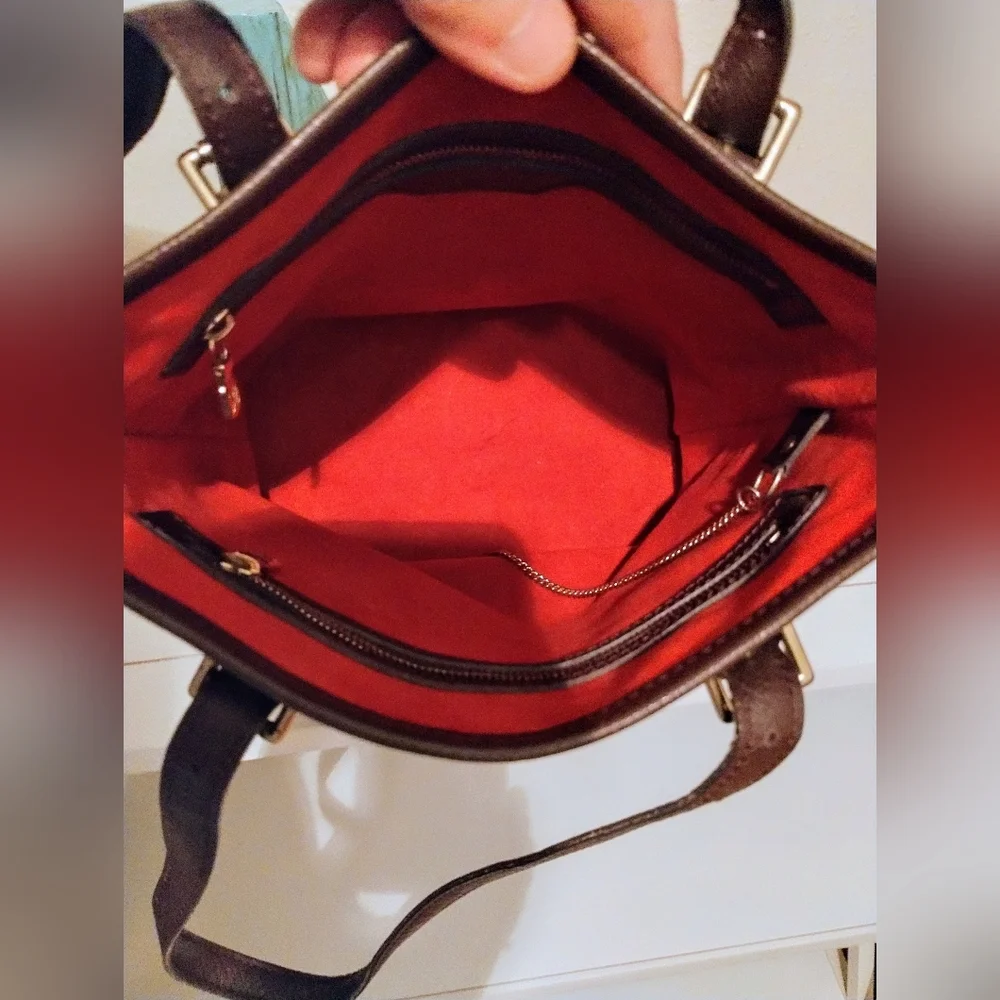 Louis Vuitton Damier Ebene Bucket Bag With Matching Wallet EUC - Picture 8 of 16